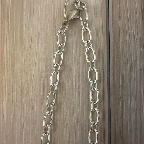 80s Beaded Cross Necklace - Picture 4 of 5